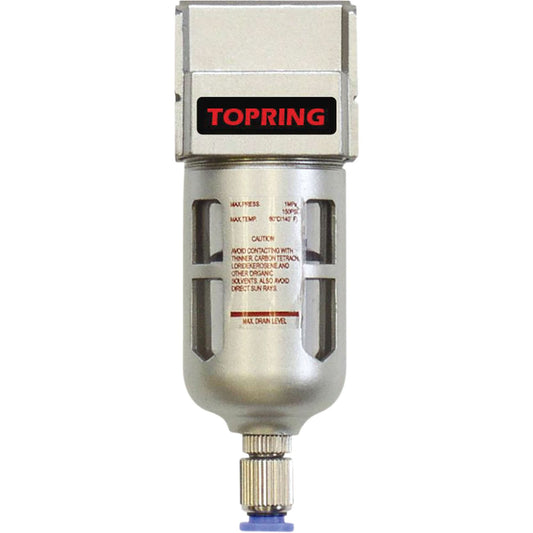 Filters, Modular, 1/4" NPT, Semi-Automatic Drain, For Water