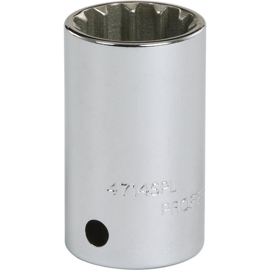 Douille, 14 mm, entraînement 1/4", 6 pans