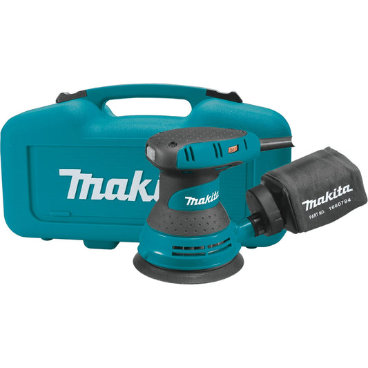 Variable Speed Random Orbit Sander, 5" Sand Paper, 3 A, 4000 - 12000 OPM