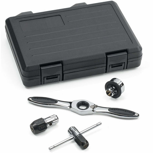 Jeu d'accessoires de tarauds et filières à cliquet, 5 pièces