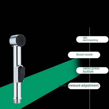 Pistolet de pulvérisation de toilette, nettoyeur de toilette, galvanoplastie plastique, robinet de santé