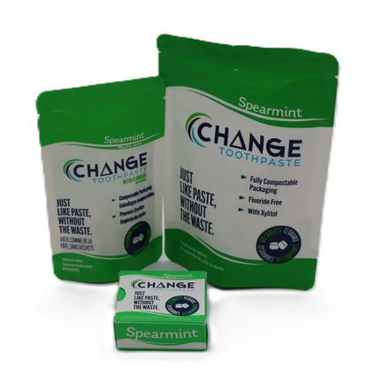 Toothpaste Tablets - Spearmint - Fluoride Free