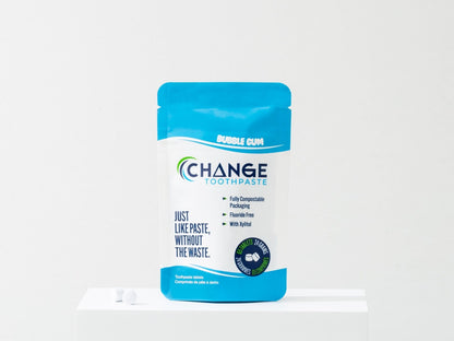 Toothpaste Tablets - Bubble Gum - Fluoride Free