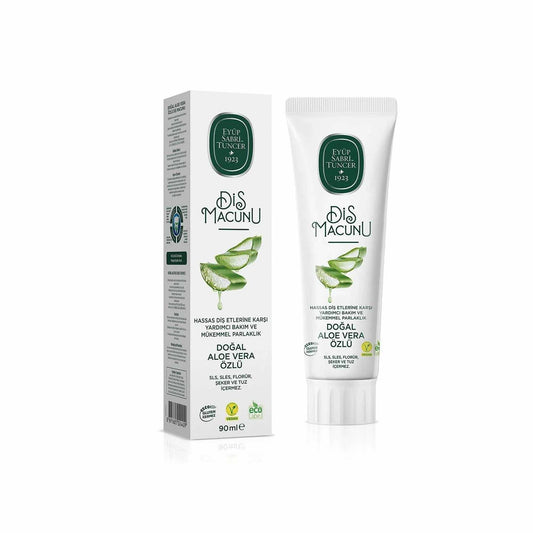 Dentifrice à l'Aloe Vera – 90 ml | Soin Naturel pour Gencives Sensibles