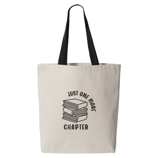 Sac fourre-tout "Un chapitre de plus" brodé