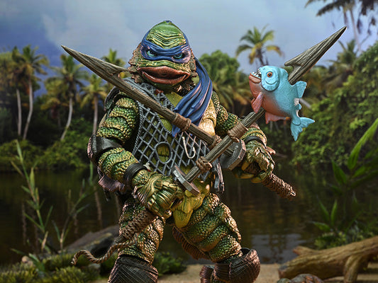 Universal Monsters x Teenage Mutant Ninja Turtles Ultimate Leonardo en Créature