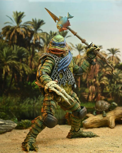 Universal Monsters x Teenage Mutant Ninja Turtles Ultimate Leonardo as The Creature
