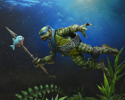 Universal Monsters x Teenage Mutant Ninja Turtles Ultimate Leonardo as The Creature