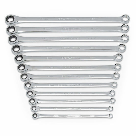 72-Tooth 12 Point XL GearBox™ Double Box Wrench Set, Ratcheting Box, 12 Pieces, Metric