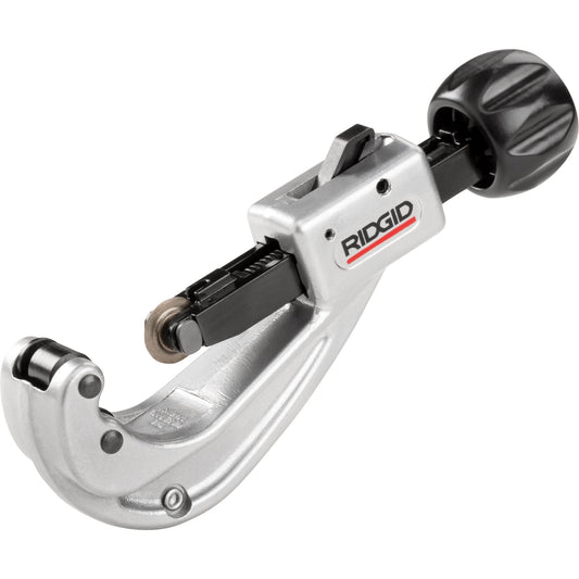 Quick-Acting Tubing Cutter #156-P with Wheel for Plastic, 110-160 mm Capacity