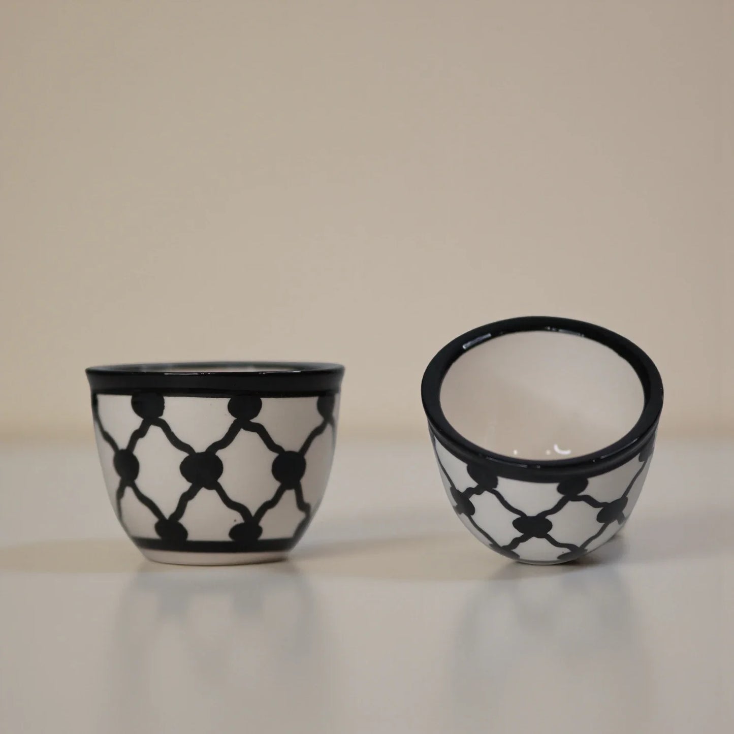 Palestinian sada Coffee Cups (Set of 6) 6x6x5 cm