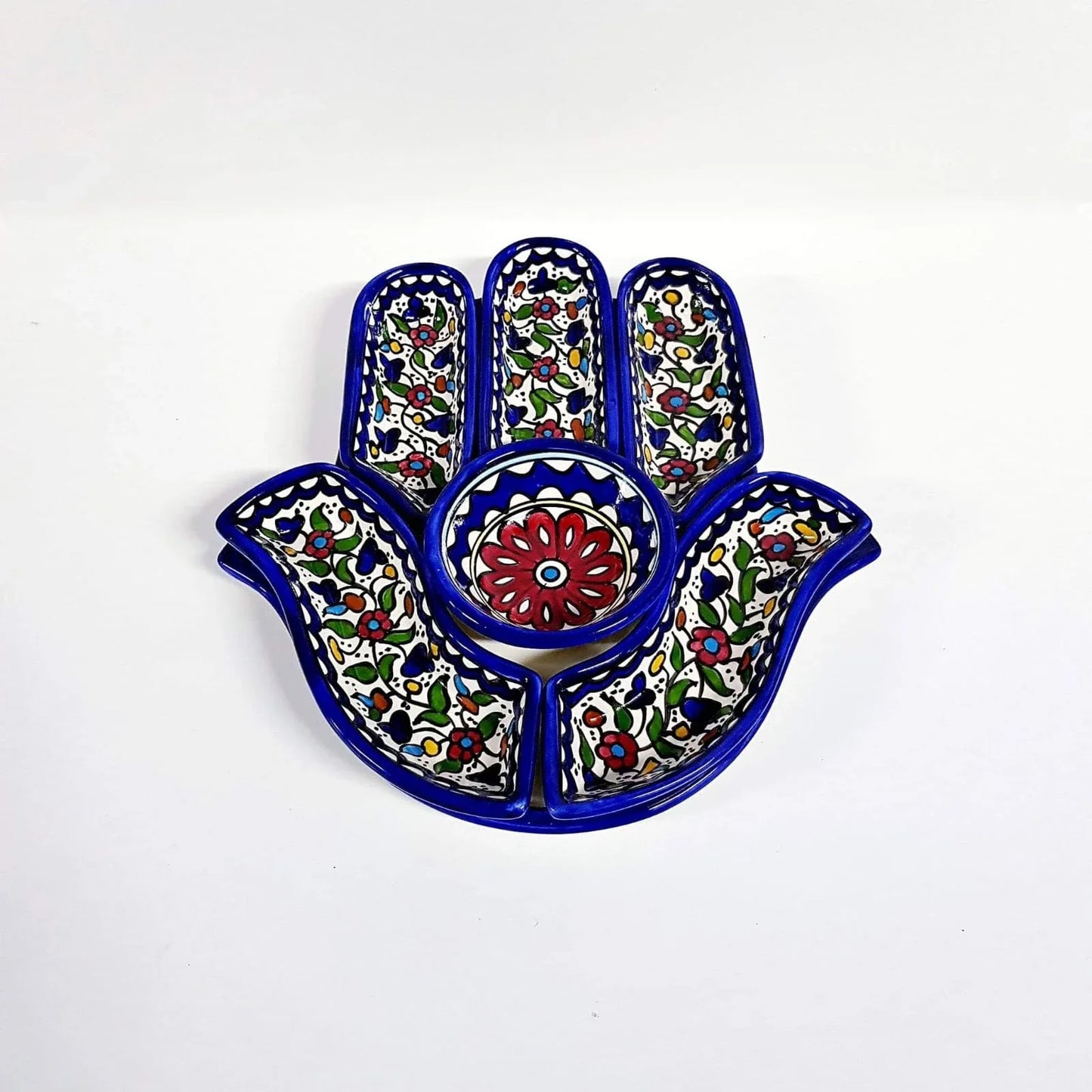 Palestinian Nuts Tray Hand 32×32×10 cm