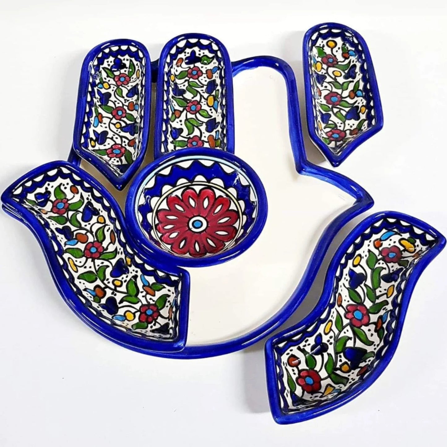 Palestinian Nuts Tray Hand 32×32×10 cm