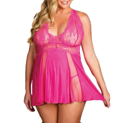 Transparent lingerie pajamas