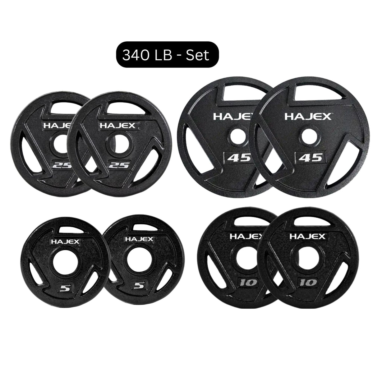 Lots de plaques de poids HAJEX