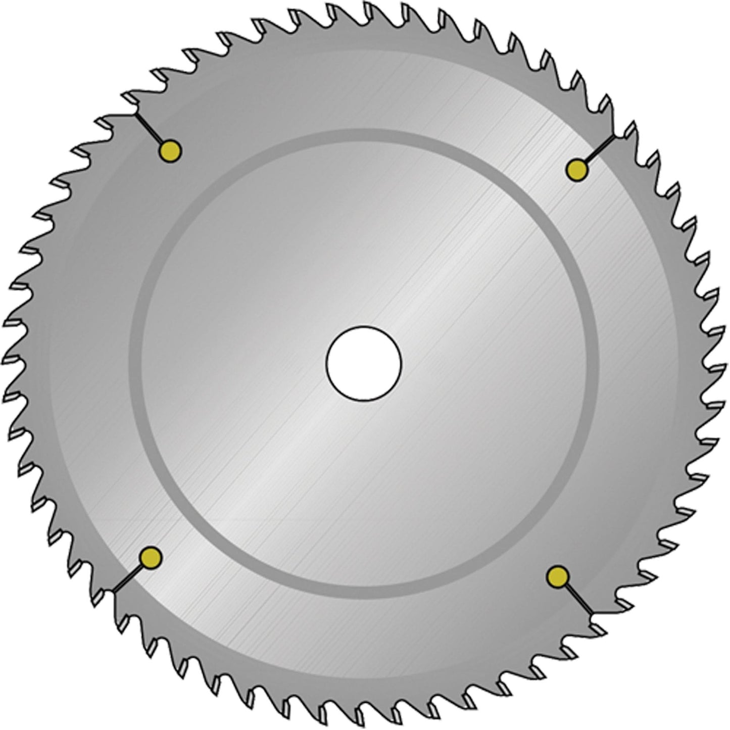 TCS Industrial Saw Blades - Chipboard, 10", 60 Teeth, Laminate Use