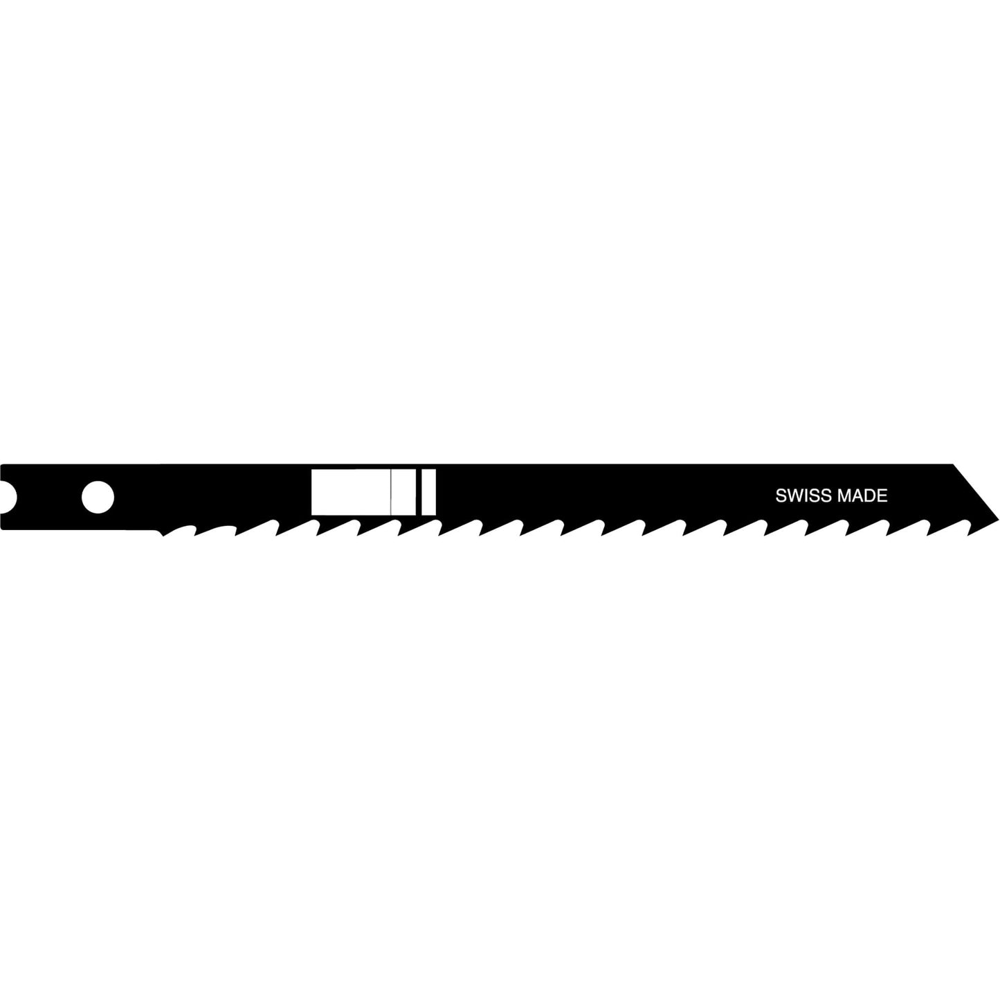 Jigsaw Blades, High-Carbon Steel, U-Shank, 4" L, 6 TPI