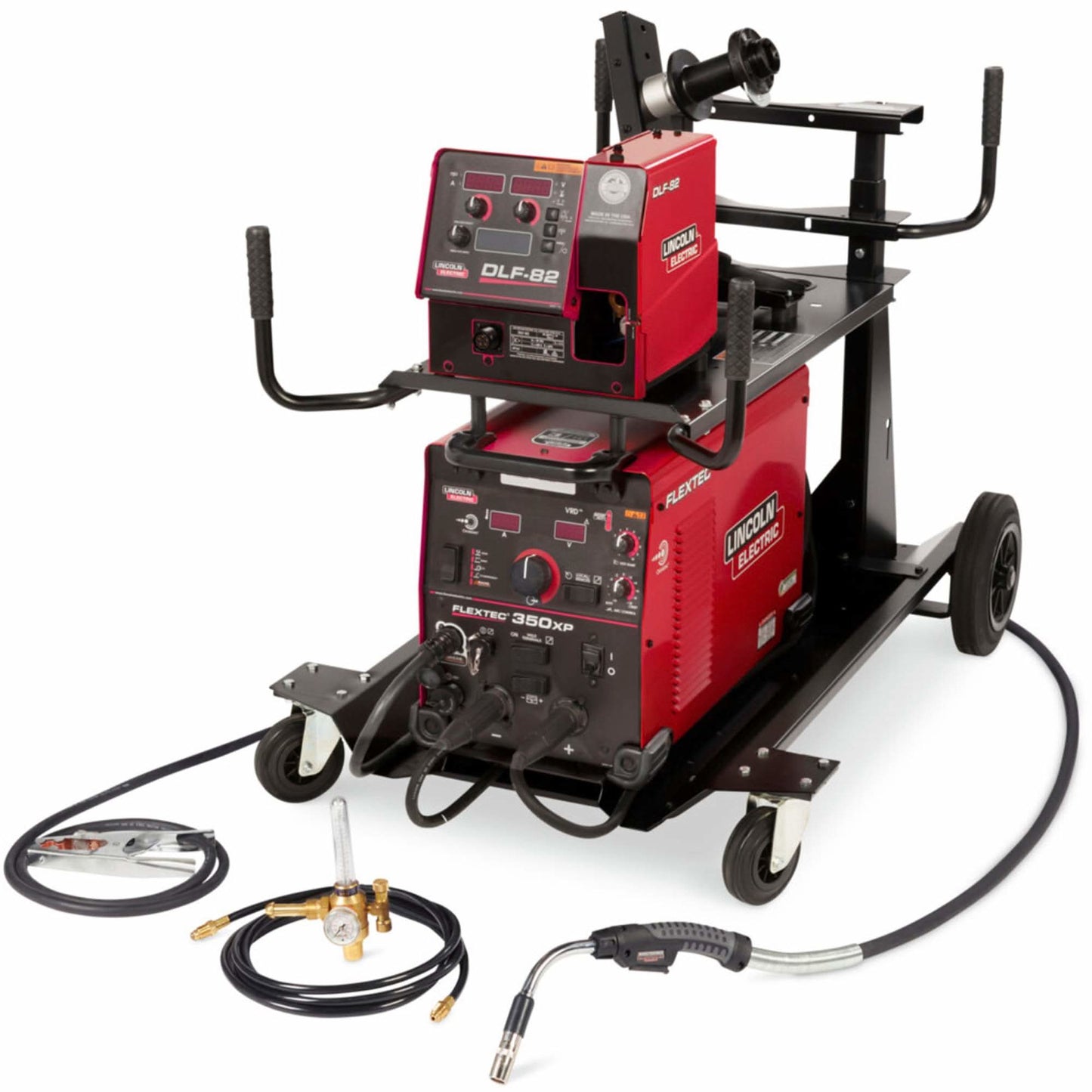 Système de soudage MIG Flextec® 350XP/DLF-82 Ready-Pak, 380 V/460 V/575 V, 3 phases