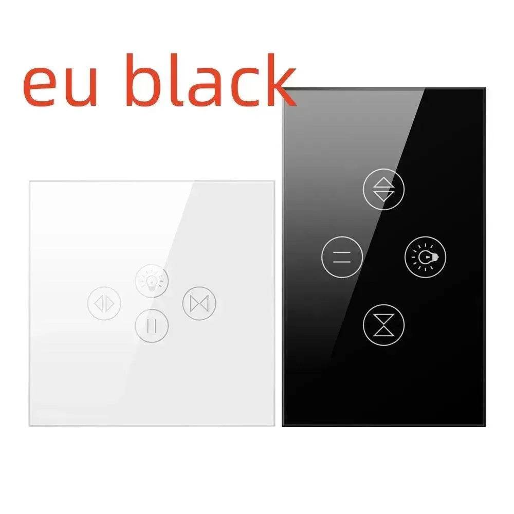 Tuya Smart WiFi Roller Shutter Curtain Light Wall Switch Voice Control Work With Alexa
