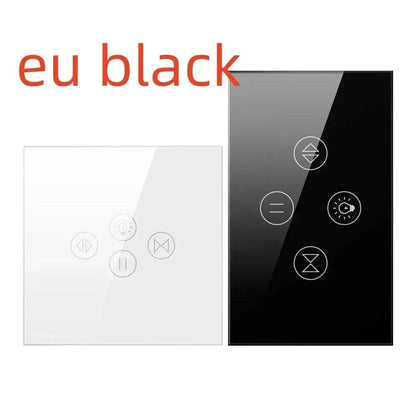 Tuya Smart WiFi Roller Shutter Curtain Light Wall Switch Voice Control Work With Alexa