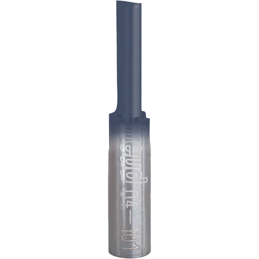 Freud Router Bit - Double Flute Straight Bit, 5/32" Dia., 5/8" H, 1-1/2" L, 1/4" Shank