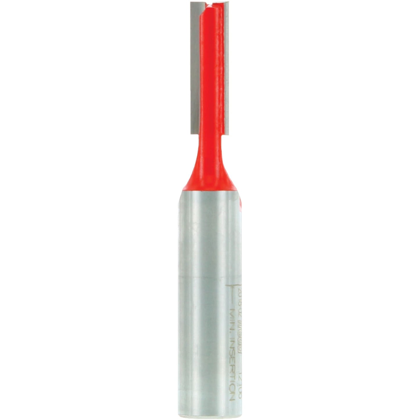 Freud Router Bit - Double Flute Straight Bit, 5/16" Dia., 1" H, 2-3/4" L