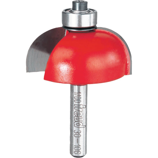 Freud Router Bit - Cove Bit, 1-3/8" Dia., 1/4" Shank