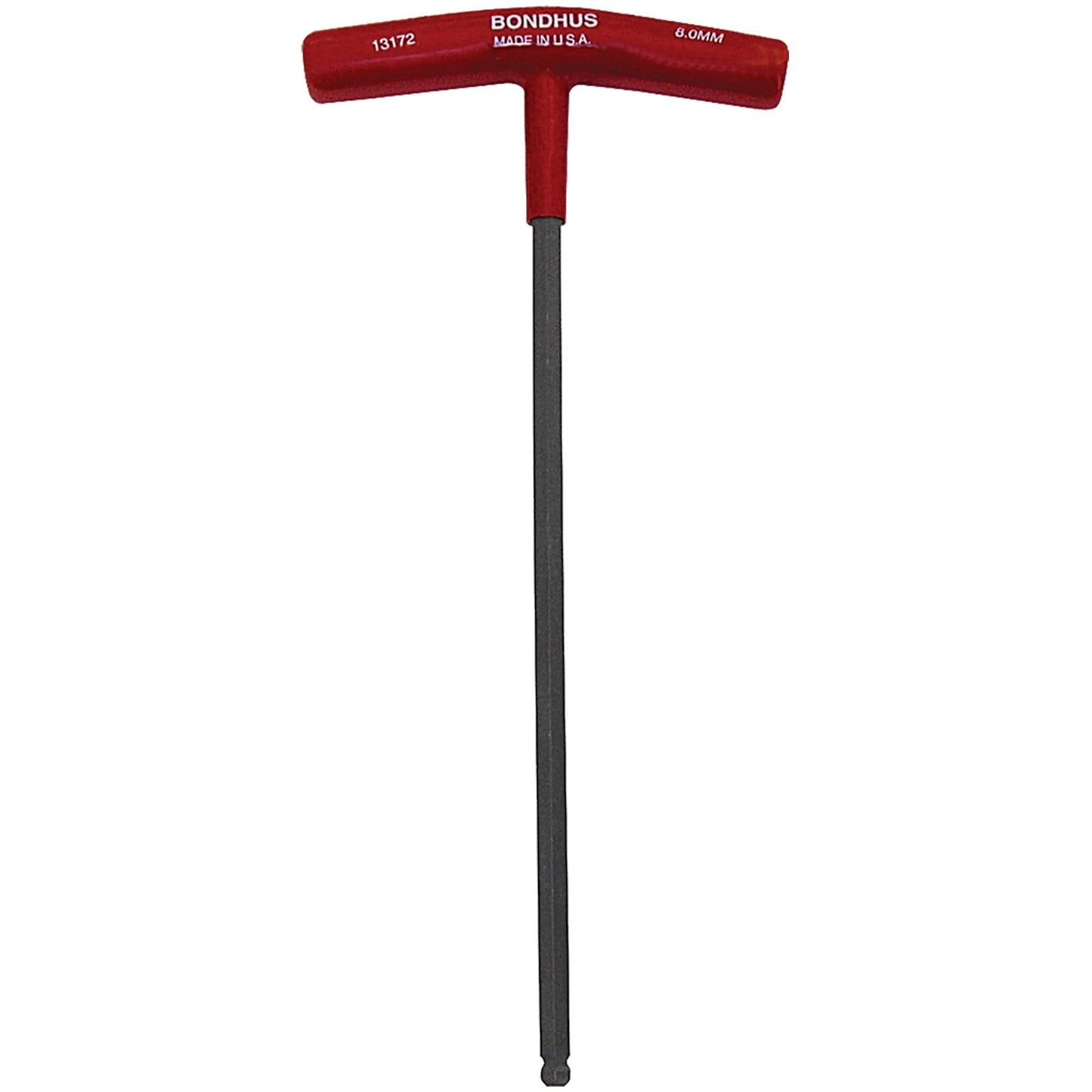 Individual Hex Keys - Metric, Hex End, 2.5 mm x 6.8" L, T Handle