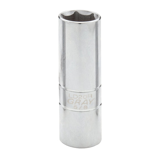 Spark Plug Socket, 1/2" Drive, 13/16" Socket, 3" L