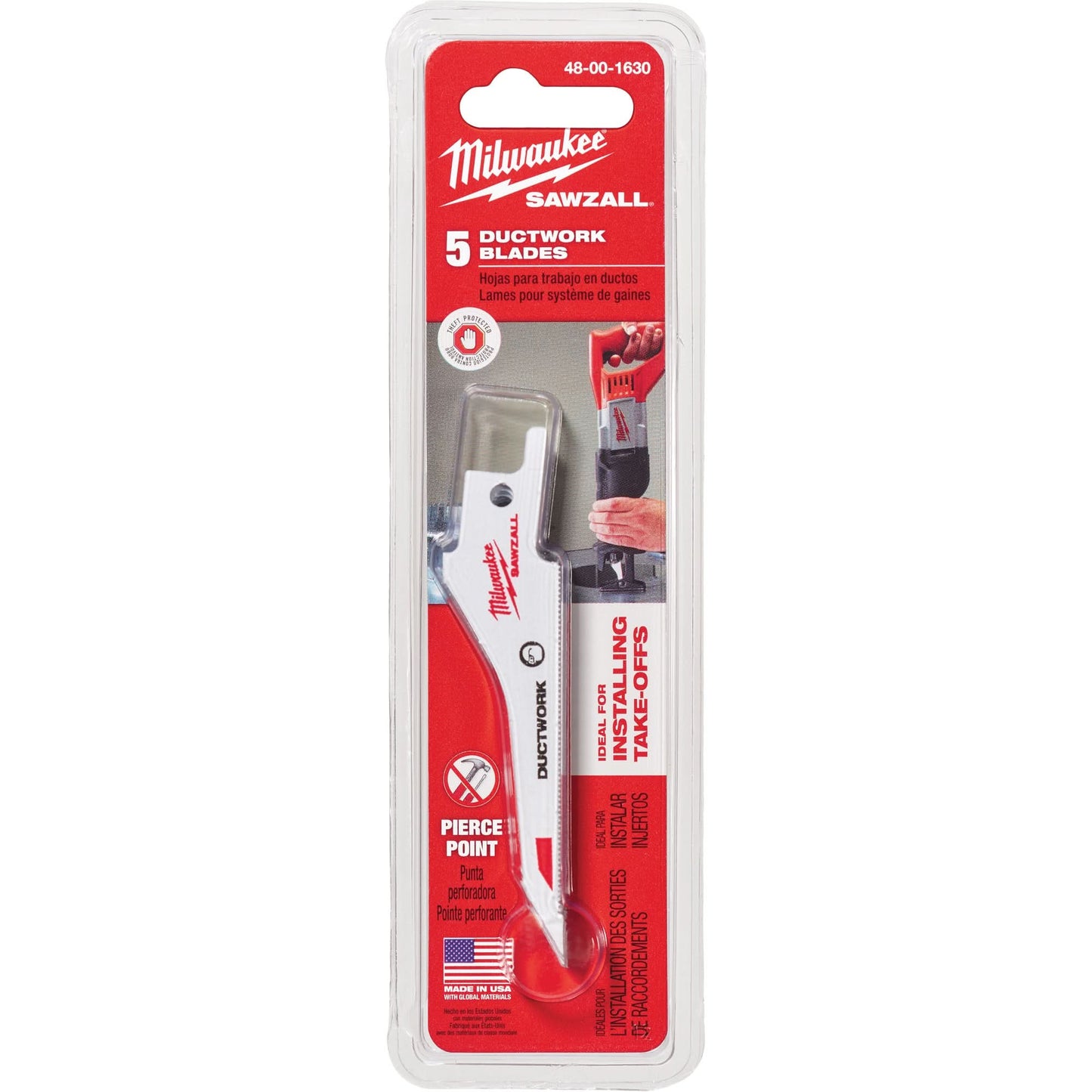 Sawzall® Duct Work Blades