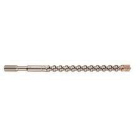 Masonry Drill Bit, 7/8", Spline Shank, High Carbon Steel
