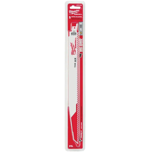 Lame de scie alternative Ax™ Sawzall®, bimétal, 5 DPL, 6 po L x 1 po W