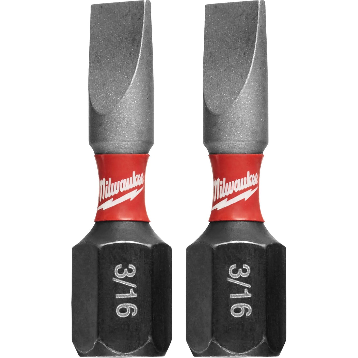 Shockwave™ Insert Bits, Slot, #8/3/16", 1/4" Drive