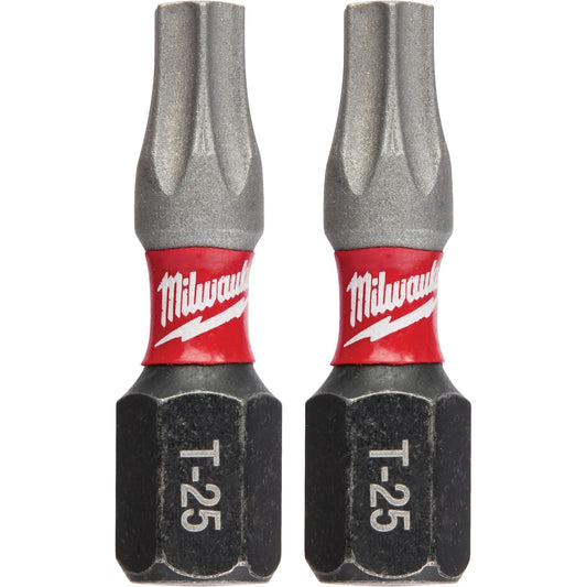 Shockwave™ Impact Insert Bits, Torx, T-25, 1/4" Drive