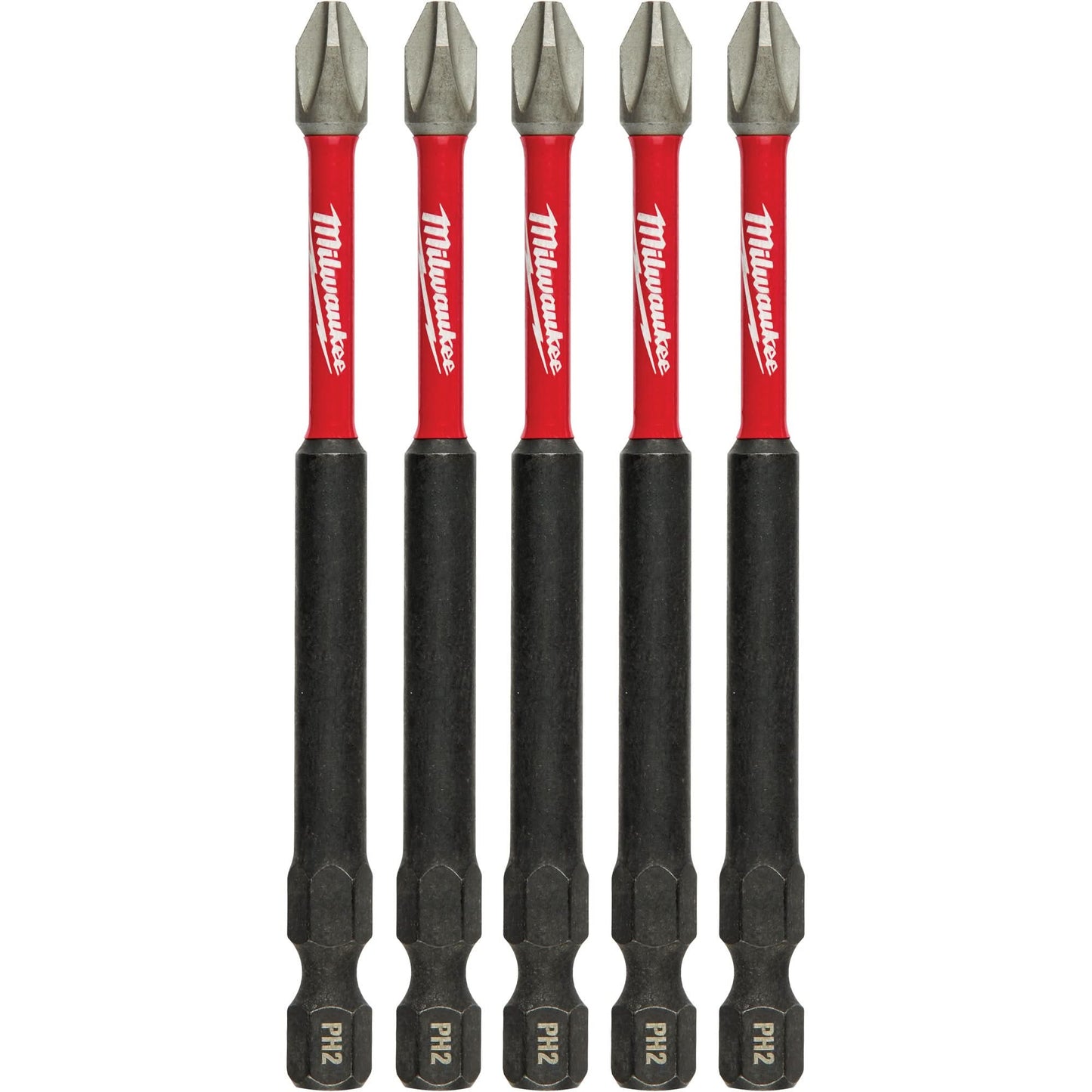 Shockwave™ Impact Power Bits, Phillips, #2 Tip, 1/4" Drive Size, 3-1/2" Length