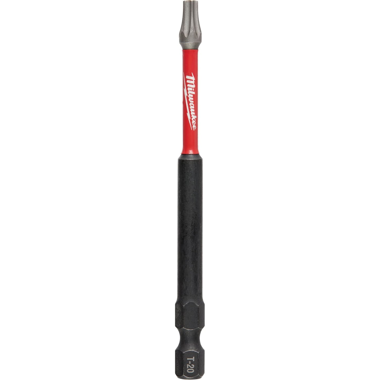 Embout de puissance à chocs Shockwave™ Torx, pointe T-20, taille d'entraînement 1/4", longueur 3-1/2"