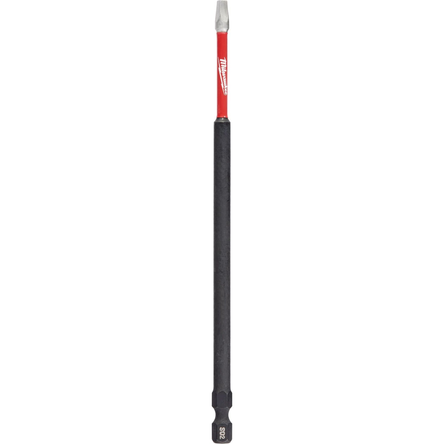 Shockwave™ Impact Power Bit, Square, #2 Tip, 1/4" Drive Size, 6" Length