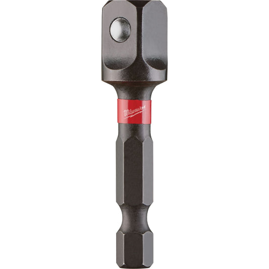 Shockwave™ Impact Driver Socket Adapter, 1/4" Drive Size, 3/8" Male Size, Ball, 1-7/8" L