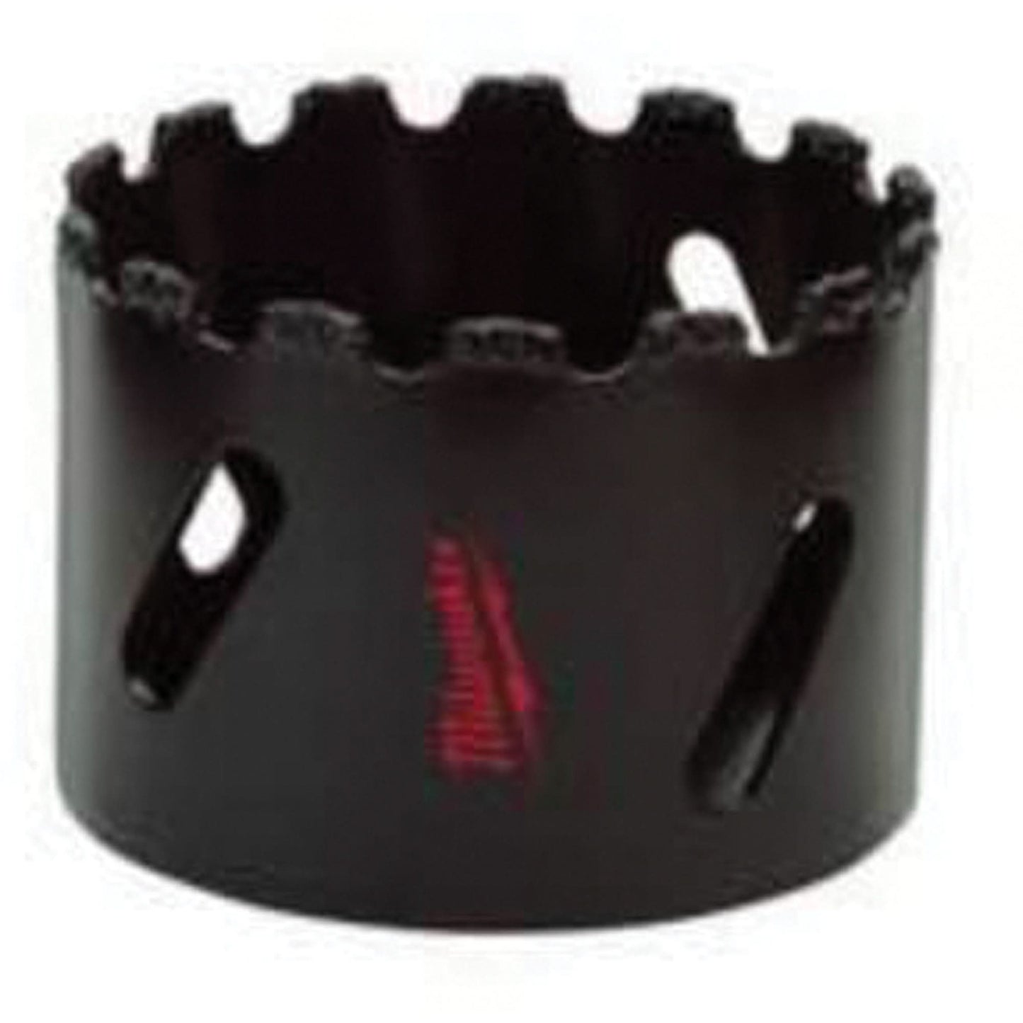 Grit Edge Hole Saw, 1-1/8", 1-9/16" Depth of Cut, Carbide