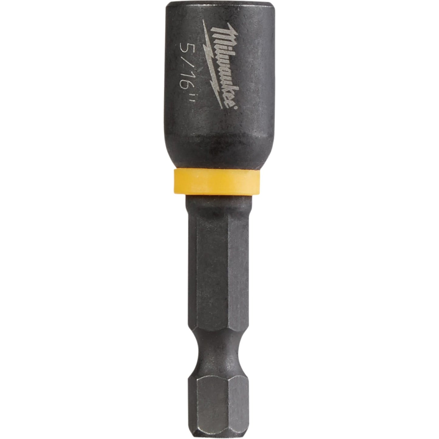 Emmanchement d'écrou Shockwave™ Impact Duty™, embout 1/4", entraînement 5/16", 1-7/8" L, magnétique