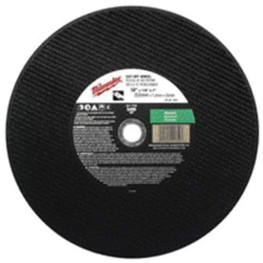 Premium Cut-Off Wheels, 14" x 1/8", 20 mm Arbor, Type 1, Silicon Carbide, 5400 RPM