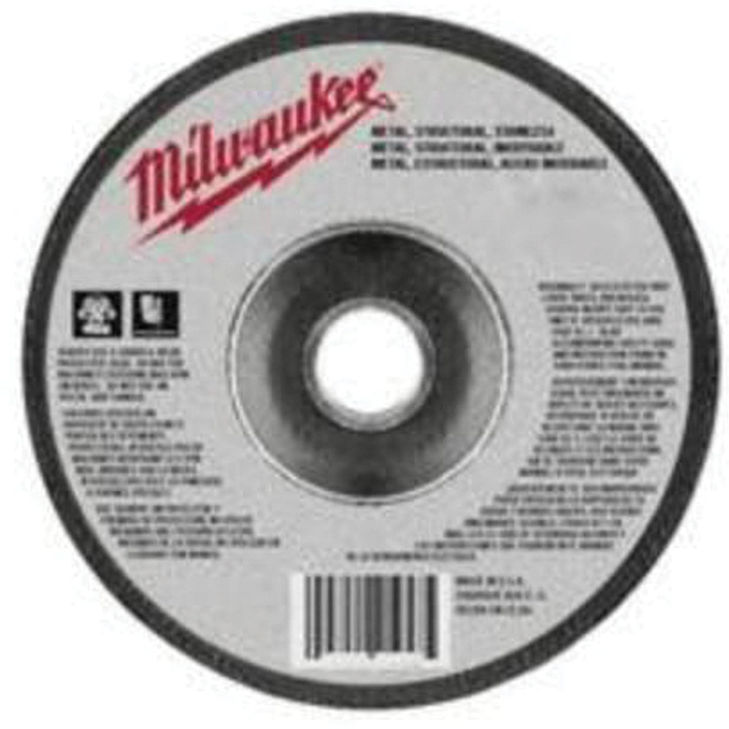 General Purpose Cut-Off Wheels, 6" x 0.045", 7/8" Arbor, Type 27, Aluminum Oxide, 10185 RPM