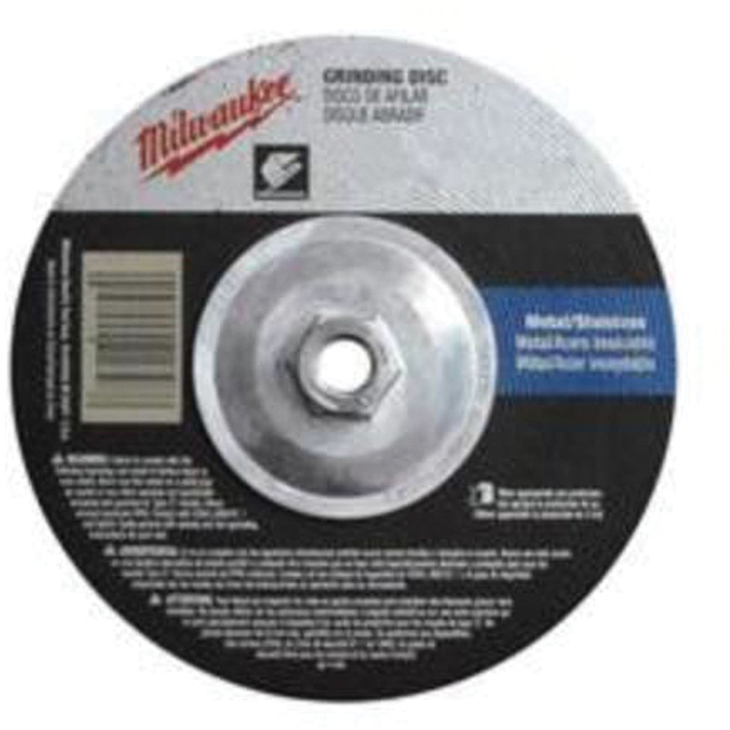 Grinding Wheel, 9" x 1/4", 5/8"-11 Arbor, Aluminum Oxide, Type 27