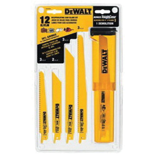 Bi-Metal Reciprocating Saw Blade Kit