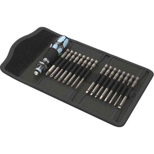 Kraftform Kompakt Imperial Screwdriver Bit Set, Cushion Grip Handle
