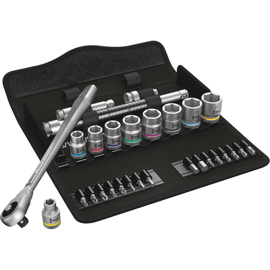 Zyklop Imperial Metal Ratchet Set, 29 Pcs, 3/8" Drive Size