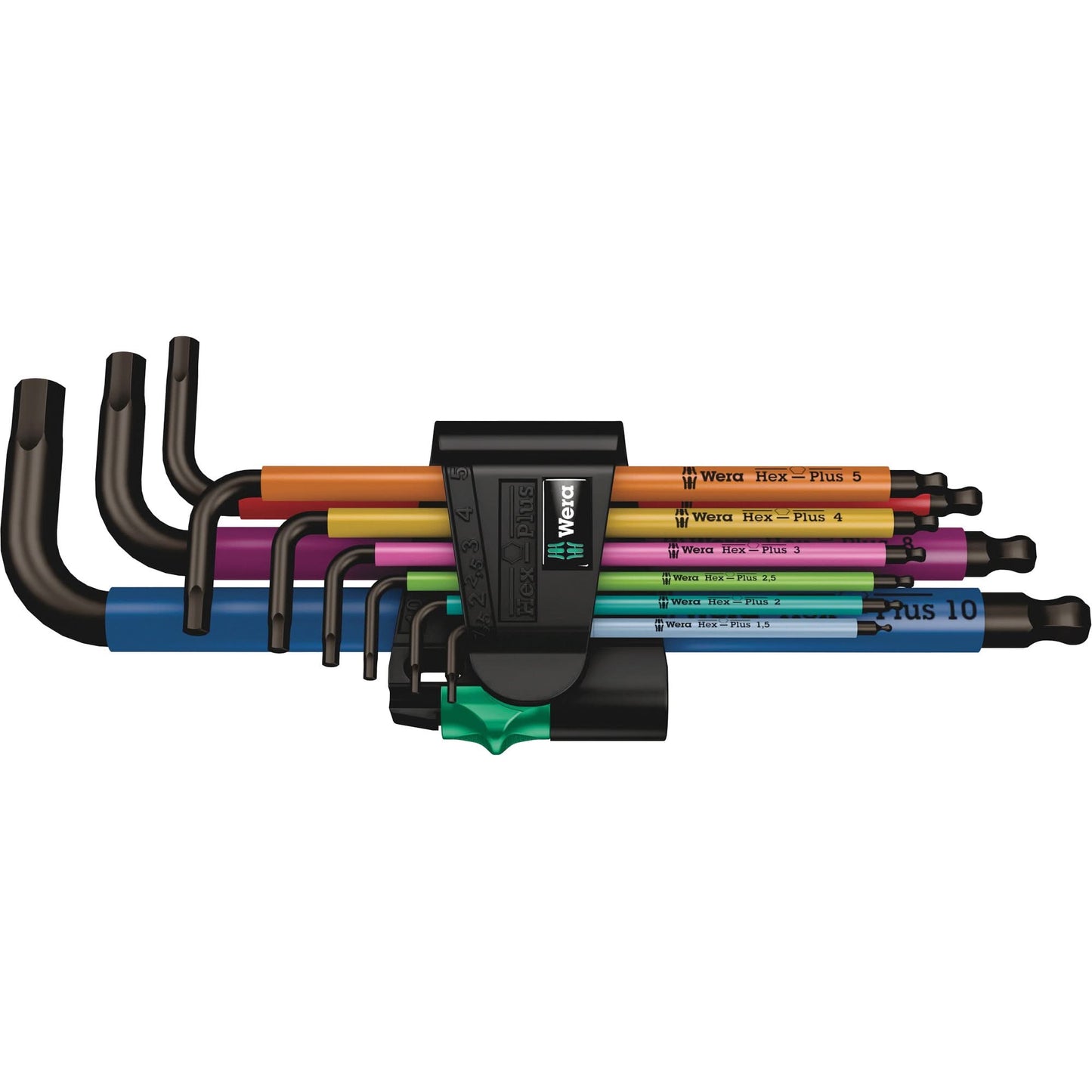 Hex Plus Key Set, 9 Pcs., Metric