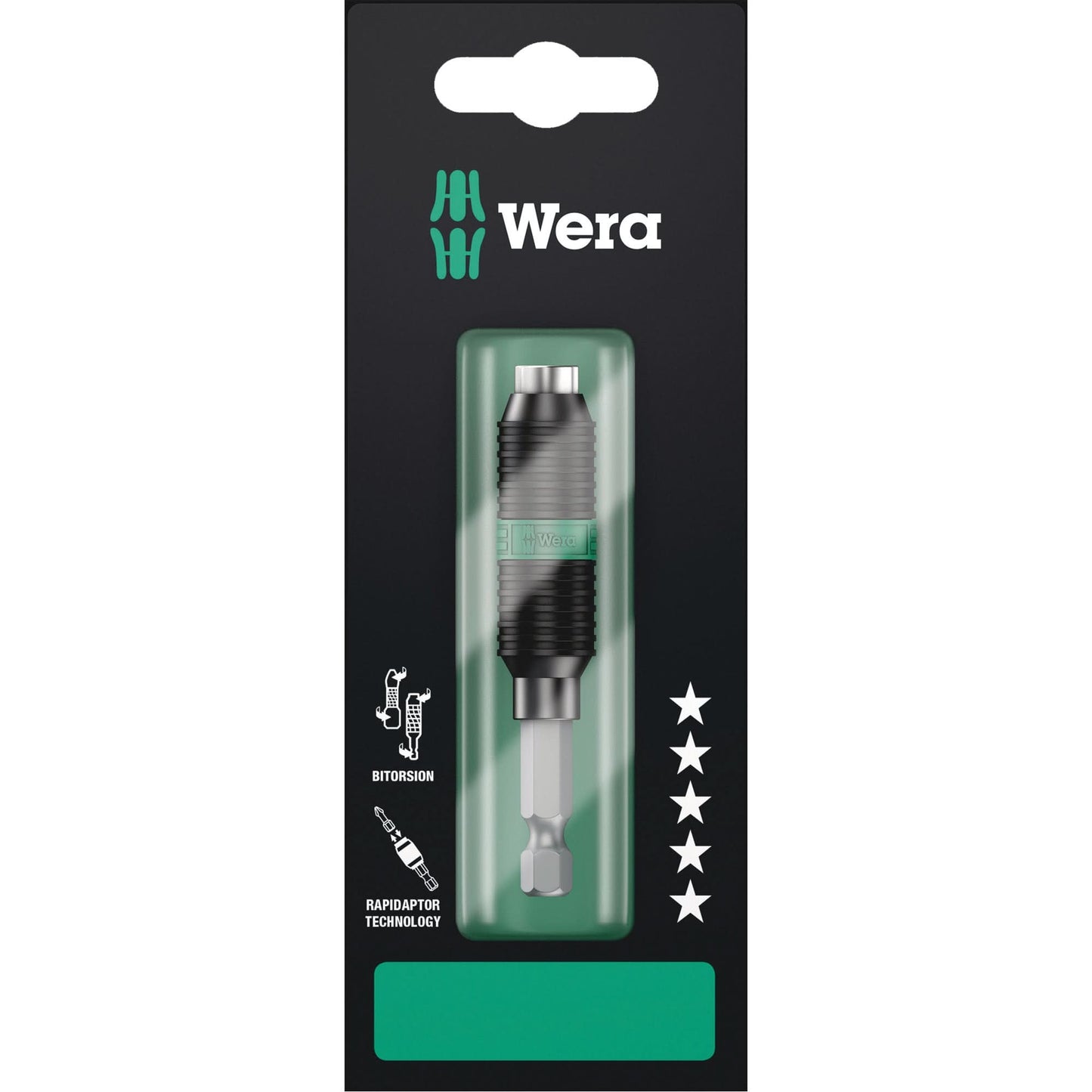 Adaptateur de porte-embouts Bitorsion, taille d'entraînement 1/4", longueur 2-15/16"
