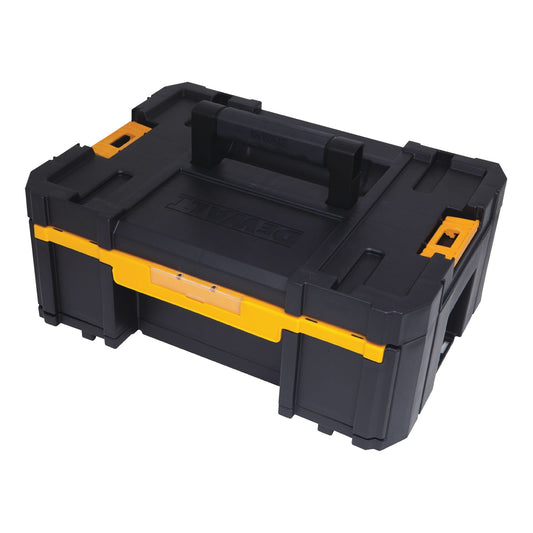 Boîte à outils TSTAK® III avec tiroir simple profond, 42,5 cm x 31,1 cm x 17,5 cm, noire