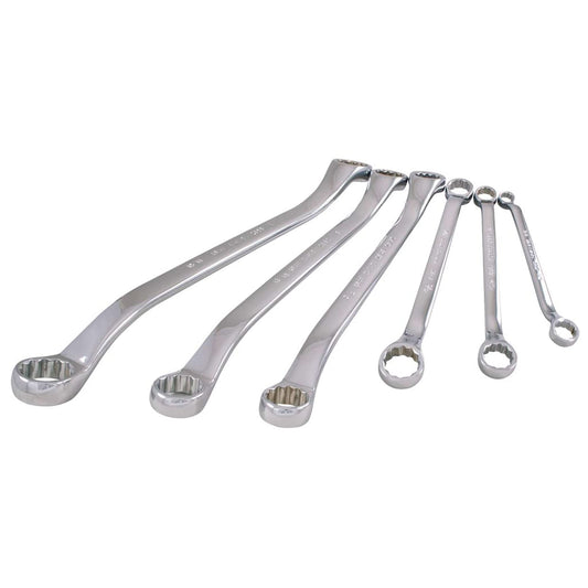 Wrench Set, Box, 6 Pieces, Imperial
